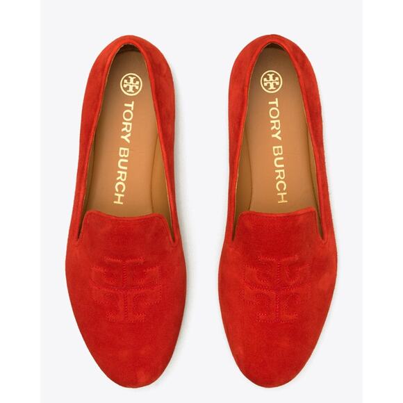 Tory BURCH Ruby Smoking Slipper In Triple Red US 6.5 NIB - Picture 3 of 7
